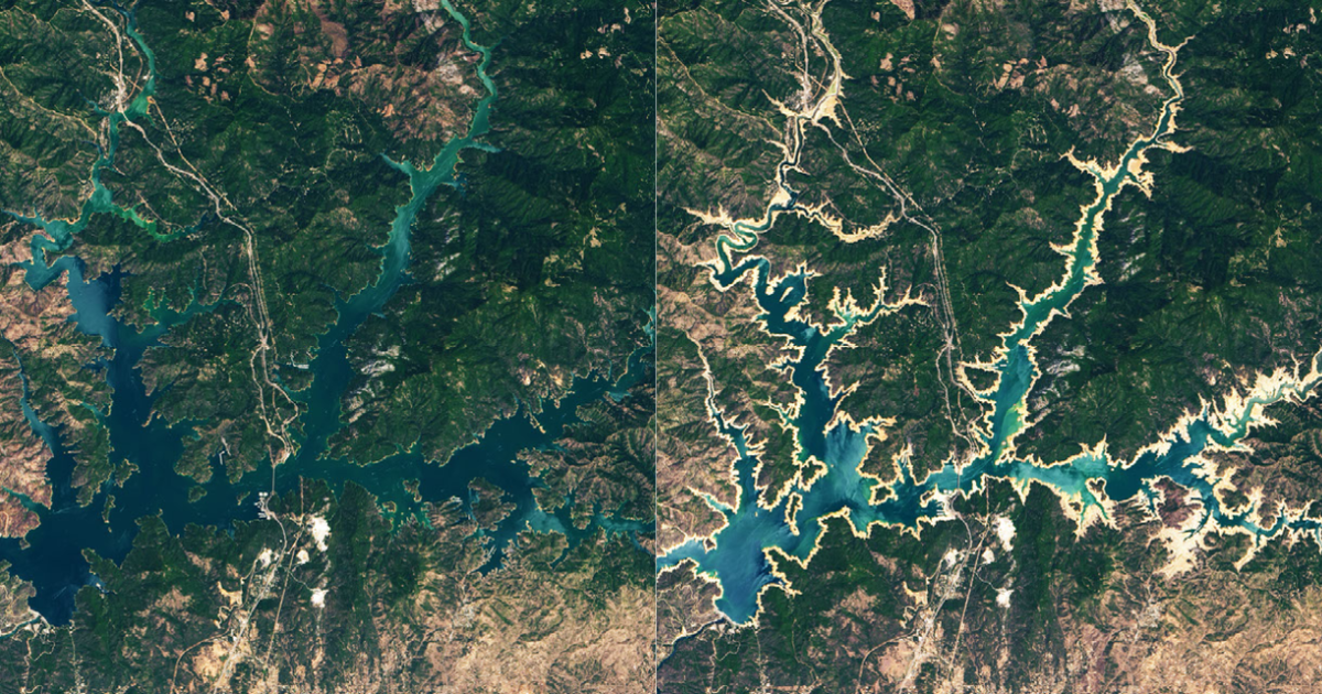 Detailed images from space offer clearer picture of drought effects on plants