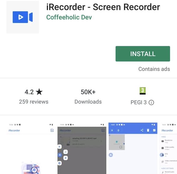 AhRat Android RAT was concealed in iRecorder app in Google Play