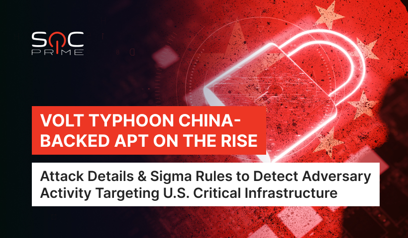 China-linked APT Volt Typhoon targets critical infrastructure organizations
