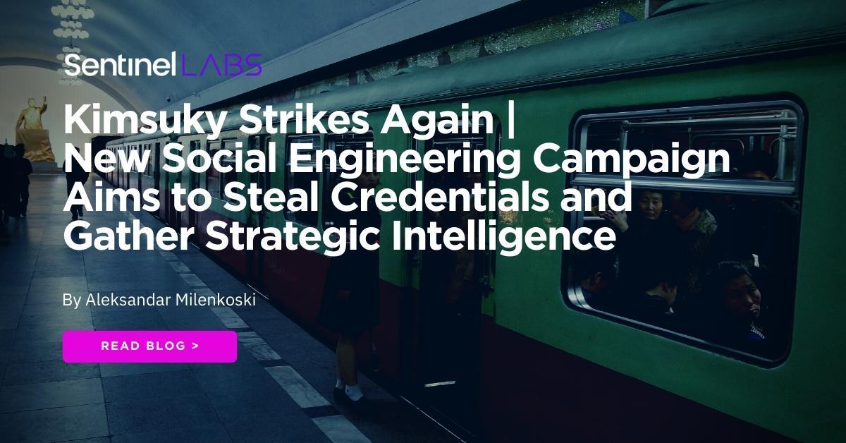 Experts detail a new Kimsuky social engineering campaign