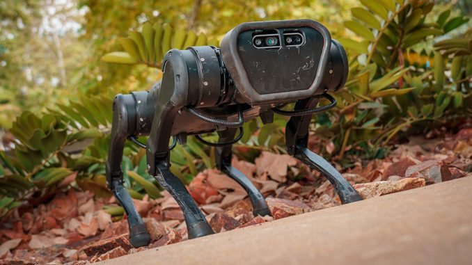 Four-legged robot traverses tricky terrains thanks to improved 3D vision