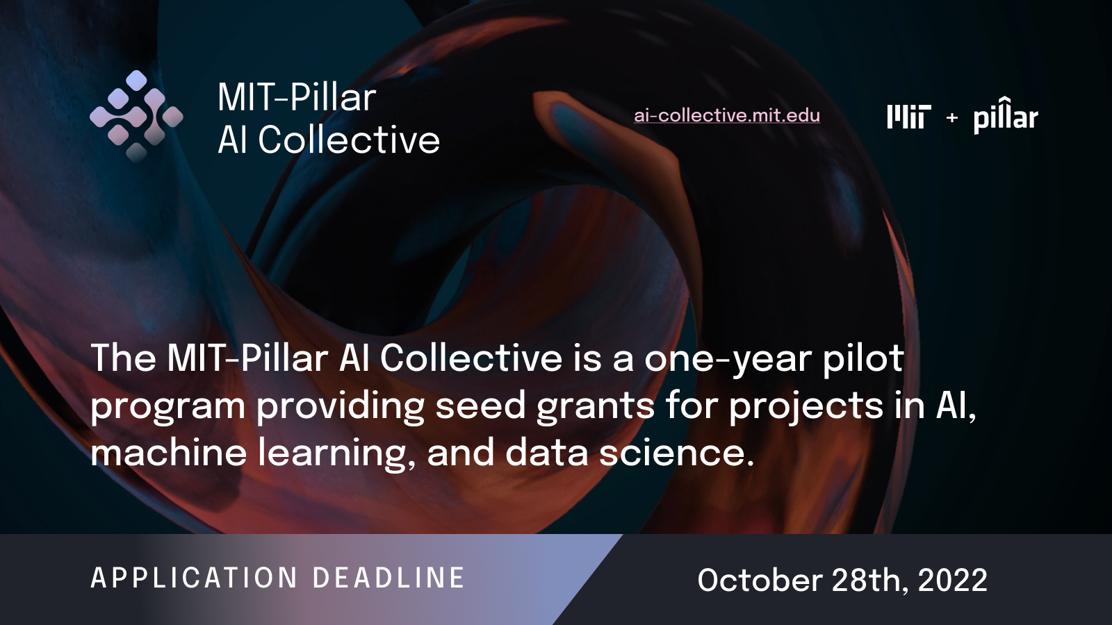 MIT-Pillar AI Collective announces first seed grant recipients