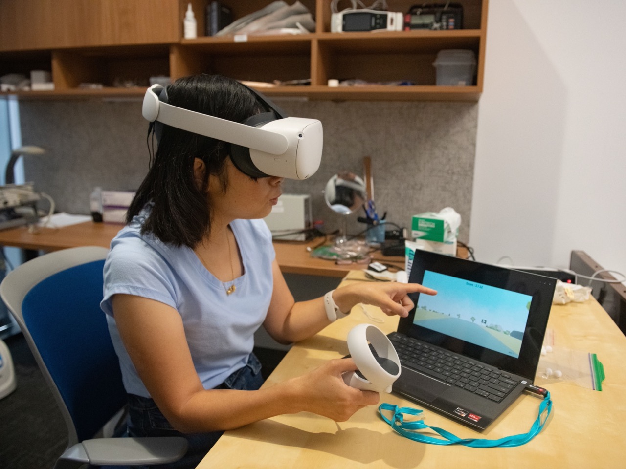Modified virtual reality tech can measure brain activity